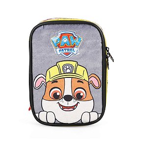 Estojo Box 100 Pens Luxcel Patrulha Canina Amarelo