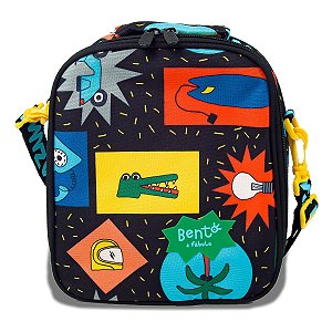 Lancheira Escolar Fábula Zumzum Aventureiro Colorido