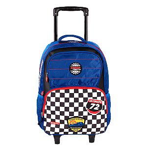 Mochila de Rodinhas Sestini Sem Alça Y Racing Colorido