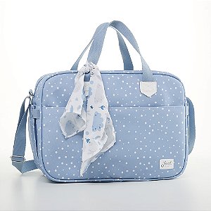 Bolsa de Maternidade Grande Just Baby Bunny Azul