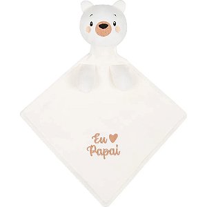 Naninha Hug Eu Amo Papai Bege