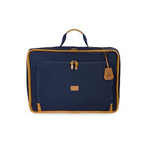 Mala de Maternidade MasterBag Vintage Classic Azul Marinho