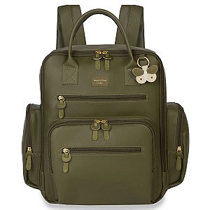 Mochila de Maternidade MasterBag Urban Borboleta Oliva