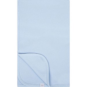 Manta de Suedine Hug Azul Claro