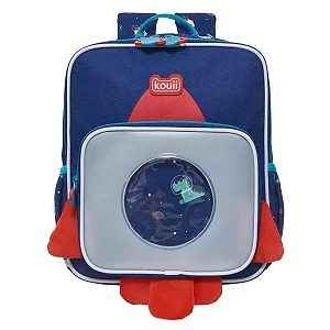 Mochila de Costas Kouii Pacific Filhotiis Astronauta Azul