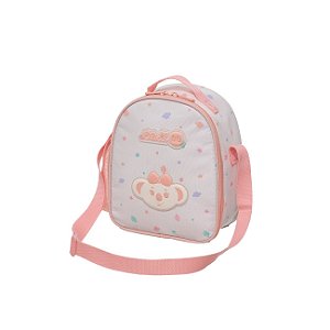 Lancheira Transversal Lilica Ripilica Aquarela Rosa