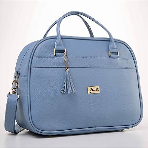 Bolsa de Maternidade Just Baby Milão Slim Azul