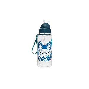 Garrafa Com Canudo Pacific LovIt Tigor Ink Azul