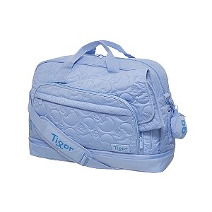 Bolsa de Maternidade Grande Tigor T Tigre Little Shine Azul
