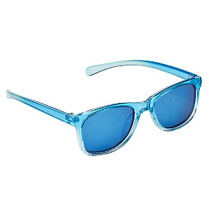 Óculos de Sol Buba Tamanho Médio Degradê Quadrado Azul