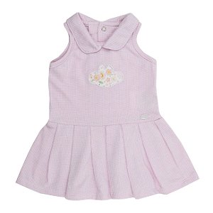 Vestido Baby Lilica Ripilica Grow Up Polo Romântica Rosa