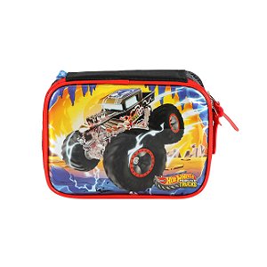 Estojo Box 100 Pens Luxcel Hot Wheels Limits Preto