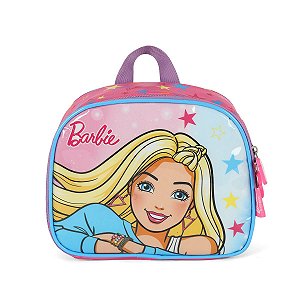 Lancheira Escolar Luxcel Barbie Estrelas Azul