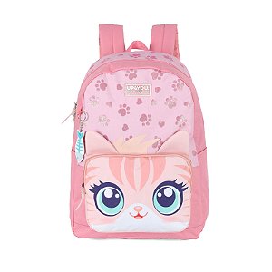 Mochila de Costas Luxcel Up4You Pet Cute Rosa