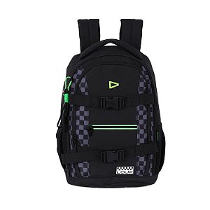 Mochila de Costas Luxcel Loud Xadrez Preto