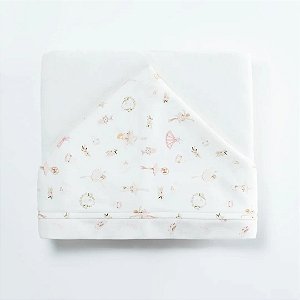 Toalha de Banho Hug Com Capuz Made Of Magic Rosa Magia