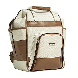 Mochila de Maternidade Multifuncional Hug Istambul Bege