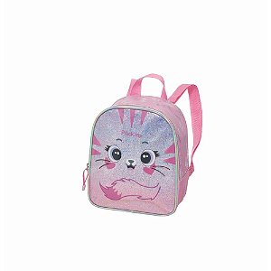 Lancheira de Costas Pack Me Kitten Rosa