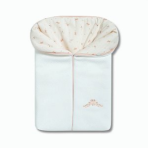 Porta Bebê Hug Jardim Mágico Rosa