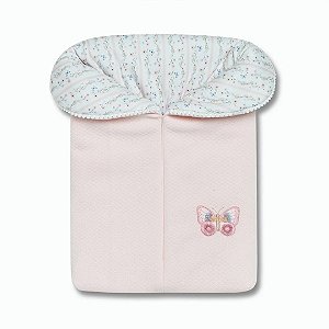 Porta Bebê Hug Bosque Encantado Rosa