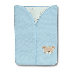 Porta Bebê Hug Meu Amigão Azul