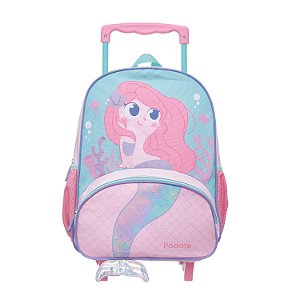 Mochila de Rodinhas Pacific Pack Me Sem Alças Mini Iara Rosa