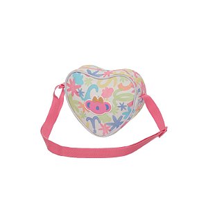 Bolsa Coração Lilica Ripilica LovIt Florescer Colorido