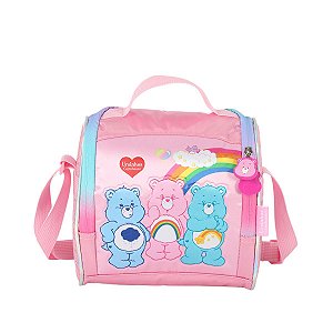Lancheira Escolar Luxcel Ursinhos Carinhosos Rosa