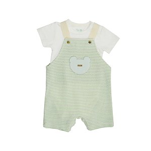 Jardineira Grow Up Tigor T Tigre Simplicidade Verde