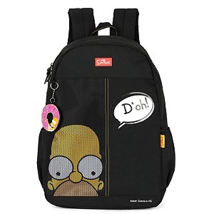 Mochila de Costas Luxcel The Simpsons Preto