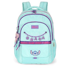 Mochila de Costas Luxcel Stitch Corrente Azul Turquesa