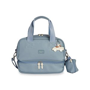Frasqueira Térmica Masterbag Vicky Carrinhos Azul