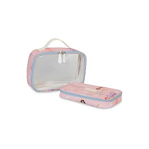 Necessaire Kids Masterbag Princesas Rosa