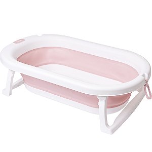 Banheira Dobrável Buba Rosa