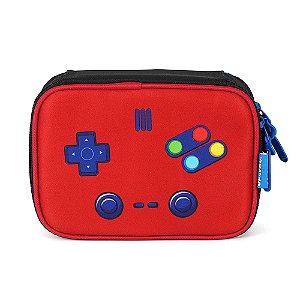 Estojo Box 100 Pens Up4You Luxcel Game Ctrl Preto