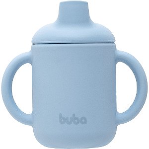 Copo de Silicone Buba De Transição Azul