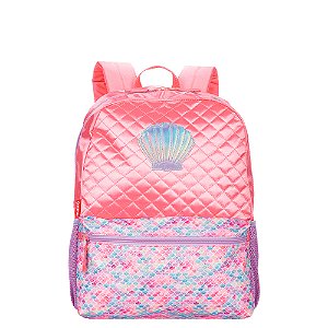 Mochila de Costas Sestini M Plus Sereia 3 Rosa