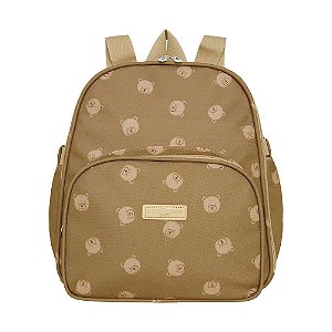 Mochila de Maternidade Pirulitando Baby Brincar Marrom