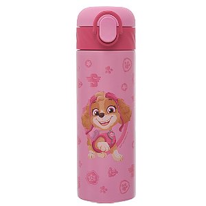 Garrafa Inox Pacific Patrulha Canina Skye Rosa