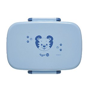 Kit de Alimentação Tigor T Tigre Bentô Box Little Azul
