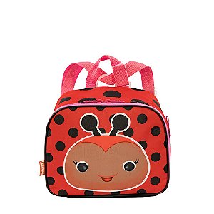 Lancheira 2 em 1 Sestini Kids X Joaninha Colorido