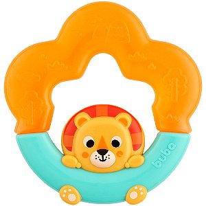 Mordedor Com Água Buba Zoo Leão Colorido