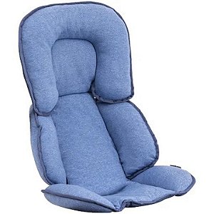 Almofada Acolchoada Kiddo Para Carrinho Melange Azul