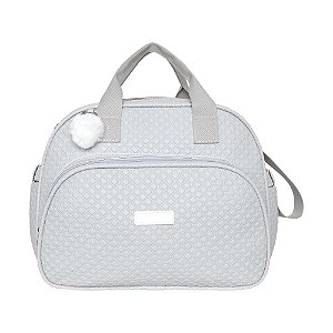 Bolsa de Maternidade Pirulitando Baby GrandeLeveza Cinza