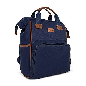 Mochila Maternidade Just Baby Multifuncional Denver Marinho