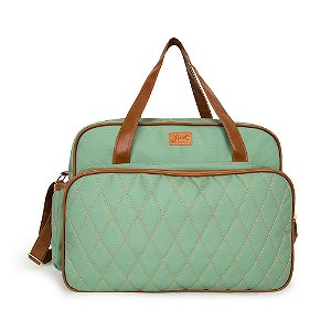 Bolsa de Maternidade Grande Just Baby Savana Verde