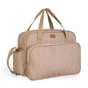 Bolsa de Maternidade Grande Just Baby Colorê Bege