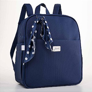 Mochila de Maternidade Just Baby Candy Azul Marinho