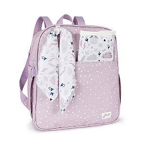 Mochila de Maternidade Just Baby Bunny Lilás