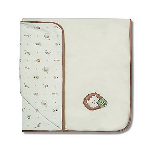 Manta De Soft Hug Time Dos Sonhos Marrom Claro